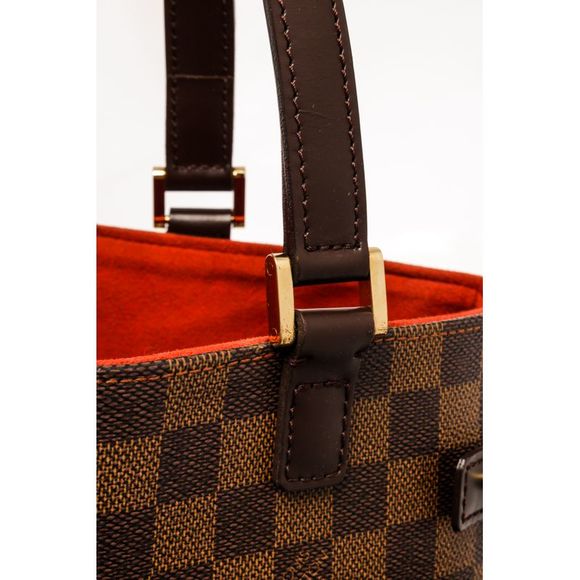 Louis Vuitton Brown Damier Ebene Canvas Uzes Tote Bag - Picture 5 of 8